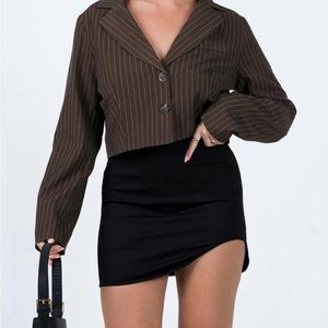 Princess Polly Jadene Black Bodycon Mini Skirt